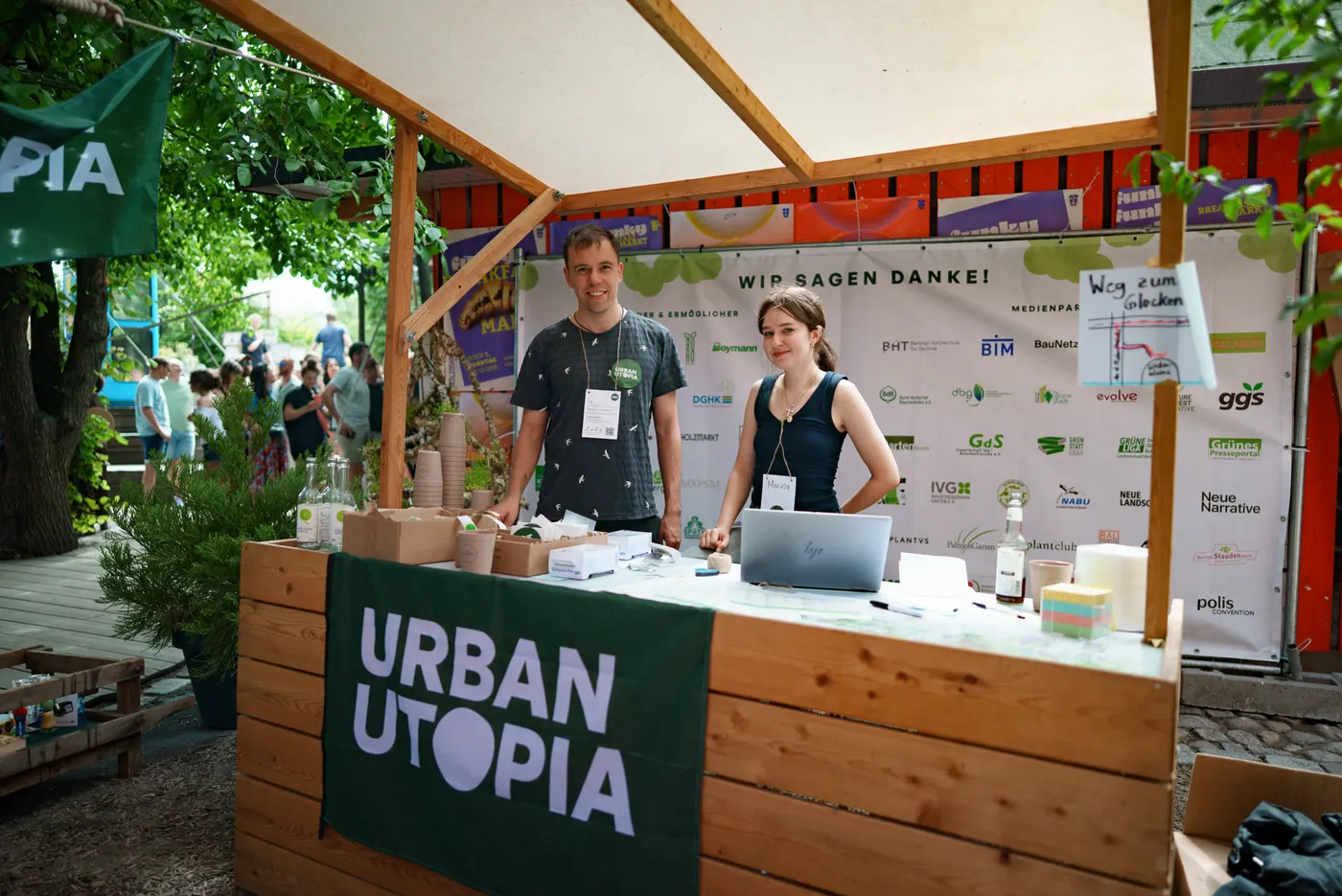 Eingang zur URBAN UTOPIA